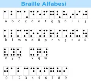braille alfabesi